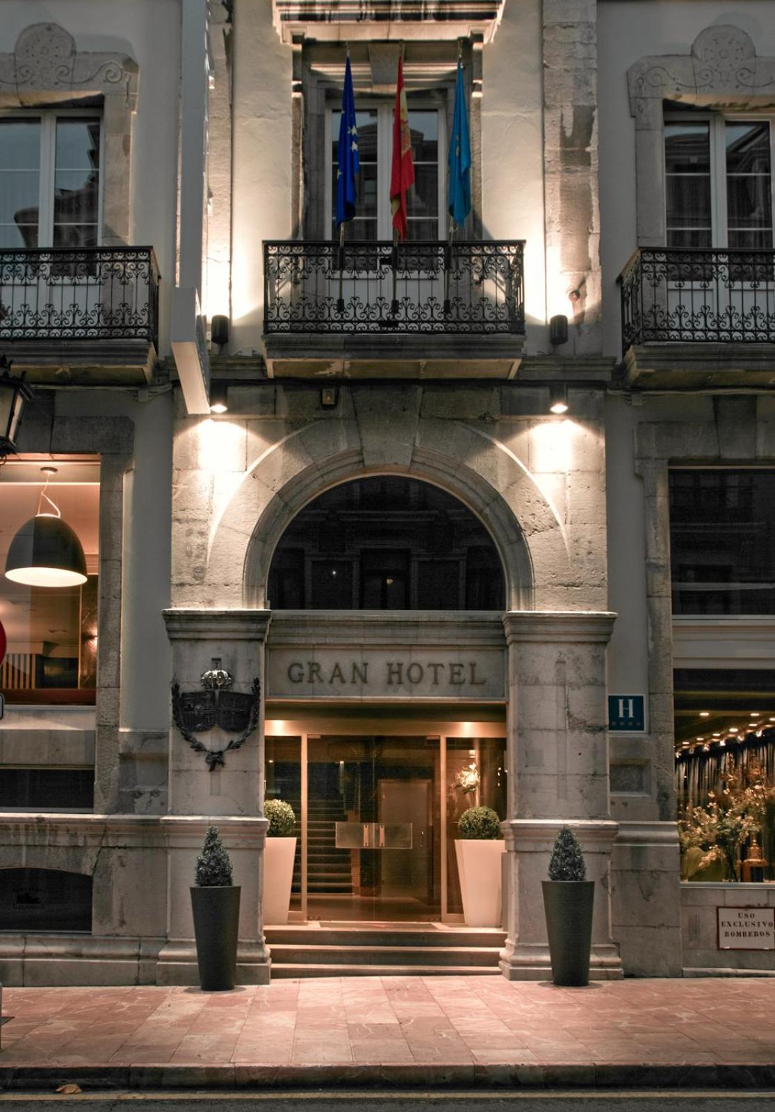 Gran Hotel Espana Oviedo Luaran gambar