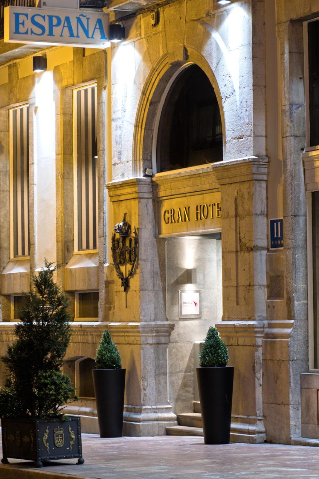 Gran Hotel Espana Oviedo Luaran gambar