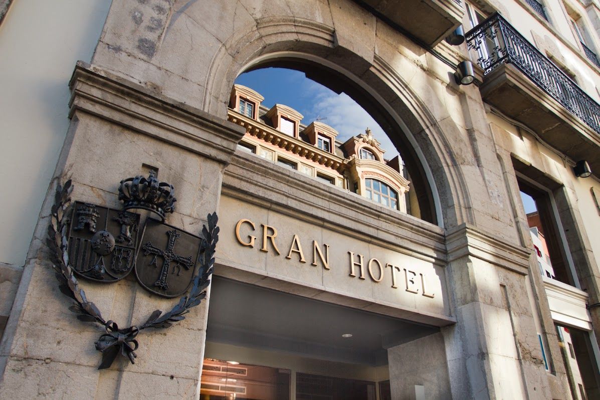 Gran Hotel Espana Oviedo Luaran gambar